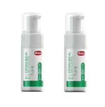 2 Espuma Bucal Higienizante Ibasa - 50ml - Envio Imediato 2 Espuma Bucal Higienizante Ibasa - 50ml - Envio Imediato