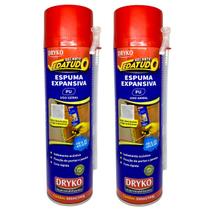 2 Espuma Expansiva PU 500ml Isolamento Acústico Porta Janela Telhado Batente AutomotivoProfissional 2 Espuma Expansiva PU 500ml Isolamento Acústico Porta Janela Telhado Batente AutomotivoProfissional