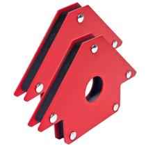 2 Esquadros Magnético Imã Serralheria Para Solda 45 90 135 2 Esquadros Magnético Imã Serralheria Para Solda 45 90 135