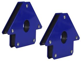 2 Esquadros Magnético Para Solda 35kg - AXT