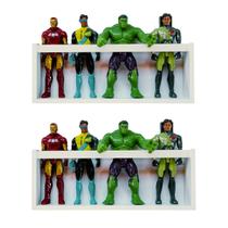 2 Estantes Infantis Quarto Criança Organizador de Brinquedos Bonecos 55cm 2 Estantes Infantis Quarto Criança Organizador de Brinquedos Bonecos 55cm