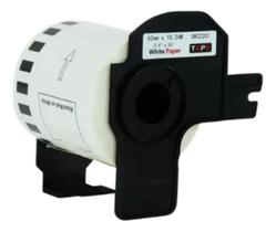 2 Etiqueta Compativel Uso Brother Ql800 Ql810 Dk-22251 2 Cor