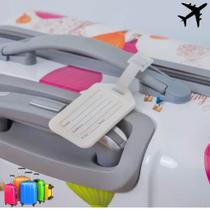2 Etiquetas Tag de Identificação Mala Bagagem Viagem - Travel Luggage Tag