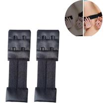 2 Extensor Alongador Soutien Sutiã Elástico 2 Linha 2 Gancho