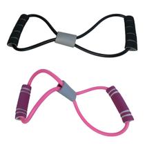 2 Extensores Elastico Fitness Musculaçao Crosstube 1 Fit