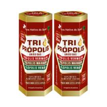 2 Extrato de Propolis Verde + Propolis Marrom + Propolis Vermelho 20ml Flora Nativa