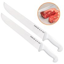 2 Facas Mundial 14 Polegada Açougue Bife Carne Churrasco Grego Açougue Cabo Antibacteriano