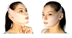 2 Facial Sleep Mask Lifting Protetor Antirrugas Para Dormir Alta Compressão Firme