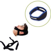 2 Faixa Simples 3 Ponta Cinta Ajusta Sono Anti Ronco Apneia