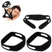 2 Faixas Para Cabeça Anti Ronco e Apneia Do Sono Ajustável