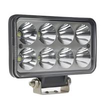 2 Farois De Milha Retangular Led Bivolt Colheitadeira Trator