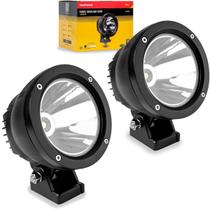 2 Farol Auxiliar Tarponn Spot 1 Laser Led 25W Pro 9-60V 6000k PRO