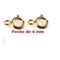 2 Fechos Bóia Ouro 18 kilates 4 mm Para Cordões e Pulseiras 2 Fechos Bóia Ouro 18 kilates 4 mm Para Cordões e Pulseiras