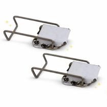 2 Fechos Ráp. Aço Cromado P/ Extratora Wap Carpet Cleaner Original