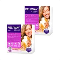 2 Feliway Classic Difusor E Refil Para Gatos - Ceva
