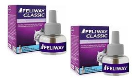 2 Feliway Classic Refil 48ml - - Envio Imediato