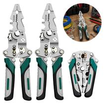 2 Ferramentas Alicate 12 Em 1 Eletricista Uso Profissional 2 Ferramentas Alicate 12 Em 1 Eletricista Uso Profissional
