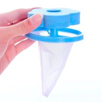 2 Filtro Coletor Flutuante Máquina Roupa Remove Fiapos Pelos