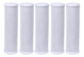 2 Filtros 9.3/4 + 5 Polipropileno Liso + 5 Carvão Ativado Branco Sem Voltagem 2 Filtros 9.3/4 + 5 Polipropileno Liso + 5 Carvão Ativado Branco Sem Voltagem