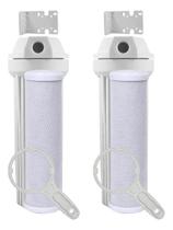 2 Filtros Cavalete Caixa Dágua Carvão Ativado Prata Coloidal 2 Filtros Cavalete Caixa Dágua Carvão Ativado Prata Coloidal