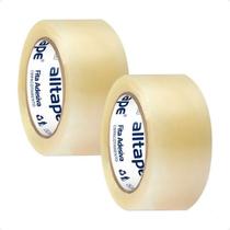 2 Fita Adesiva Bopp Transparente Alltape Sk270 45x 100metros