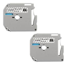 2 Fita Compatível Pt-70 Pt-80 Rotulador Brother-transparente 2 Fita Compatível Pt-70 Pt-80 Rotulador Brother-transparente
