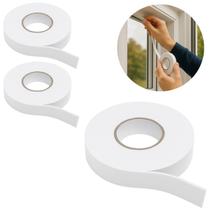 2 Fita Dupla Face Espuma Banana 18mm x 3,8m Veda Fresta