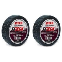 2 Fita Isolante Preta Steck 20 Metros 700V 0.13mm SFT1320 2 Fita Isolante Preta Steck 20 Metros 700V 0.13mm SFT1320