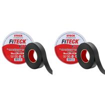 2 Fita Isolante Preta Steck 20 Metros 750V 0.19mm SFT1820 2 Fita Isolante Preta Steck 20 Metros 750V 0.19mm SFT1820
