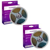 2 Fitas Led Luz Neutra 5m 18w 1800lm 400k 12v Save Energy 2 Fitas Led Luz Neutra 5m 18w 1800lm 400k 12v Save Energy