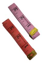 2 Fitas Métricas 150cm Costura Corporal Cores Variadas 2 Fitas Métricas 150cm Costura Corporal Cores Variadas