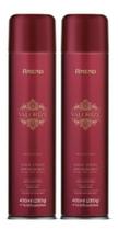 2 Fixador Laque Amend Forte 400 Ml Profissional Spray A Seco