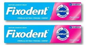 2 Fixodent Original 68g 2 Tubos 100 Original