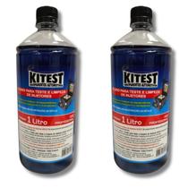 2 Fluidos Liquido De Test/ Bicos Injetores 1 Litro - Kitest
