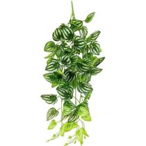 2 Folhagem Planta verde artificial de vaso pendurar