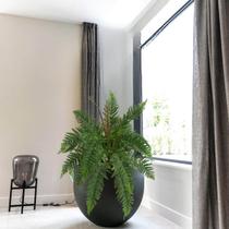 2 Folhagens Artificiais Buque de Samambaia Realista Para Decoração de Comércios e Residências