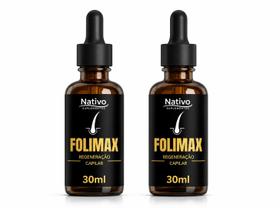 2 Folimax 30ml Fim Da Queda E Crescimento Rápido Imediato