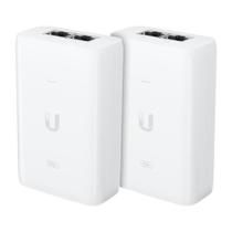 2 Fontes Injetores PoE+ Ubiquiti 48V 30W Unifi Adaptadores Para Alimentação