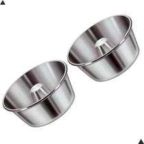 2 Formas Assadeiras Alta Qualidade 20cm Pudim Bolo Torta Suiça Kit 4 Peças 2 Formas Assadeiras Alta Qualidade 20cm Pudim Bolo Torta Suiça Kit 4 Peças