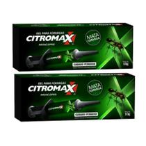 2 Formicida Gel para Formigas Super atrativa Citromax 10g 2 Formicida Gel para Formigas Super atrativa Citromax 10g
