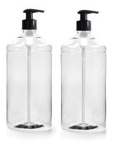 2 Frasco Multi-uso Vazio 1000ml Sabonete Liquido Shampoo. 2 Frasco Multi-uso Vazio 1000ml Sabonete Liquido Shampoo.