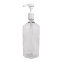 2 Frascos 1000ml Para Álcool Gel Válvula Pump Profissional