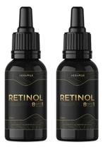 2 Frascos 30ml Retinol 8 em 1 Cuidados com a Pele