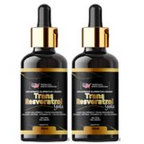 2 Frascos - Trans Resveratrol Americano + Ácido Hialurônico + Verisol 2 Frascos - Trans Resveratrol Americano + Ácido Hialurônico + Verisol