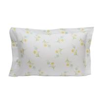 2 Fronhas 4 Abas Percal 400 Fios 100% Algodão Egípcio 50x70