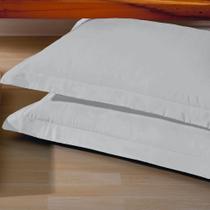 2 Fronhas Casa Blanca Cetim de Seda Anti Frizz com 4 Abas 0,50 x 0,70 cm