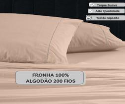 2 Fronhas De Algodão 200 Fios Qualidade e Conforto 2 Fronhas De Algodão 200 Fios Qualidade e Conforto