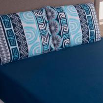 2 Fronhas Malha Penteada 100% Algodão 50x70 Estampada Macias