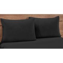 2 Fronhas Simples com Zíper 70cmx50cm Percal 180 Fios