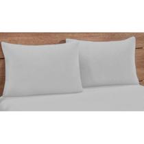 2 Fronhas Simples com Zíper 70cmx50cm Percal 200 Fios 100% Algodão